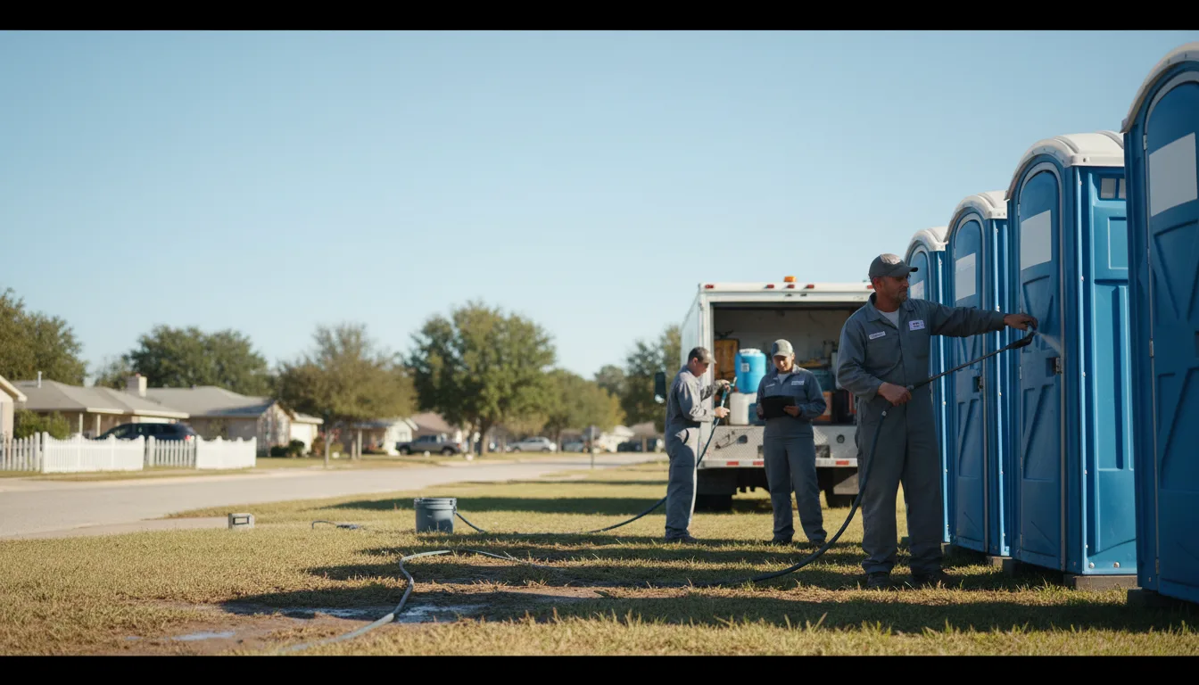 Long-Term Portable Toilet Rental in Cedar Park, TX near me